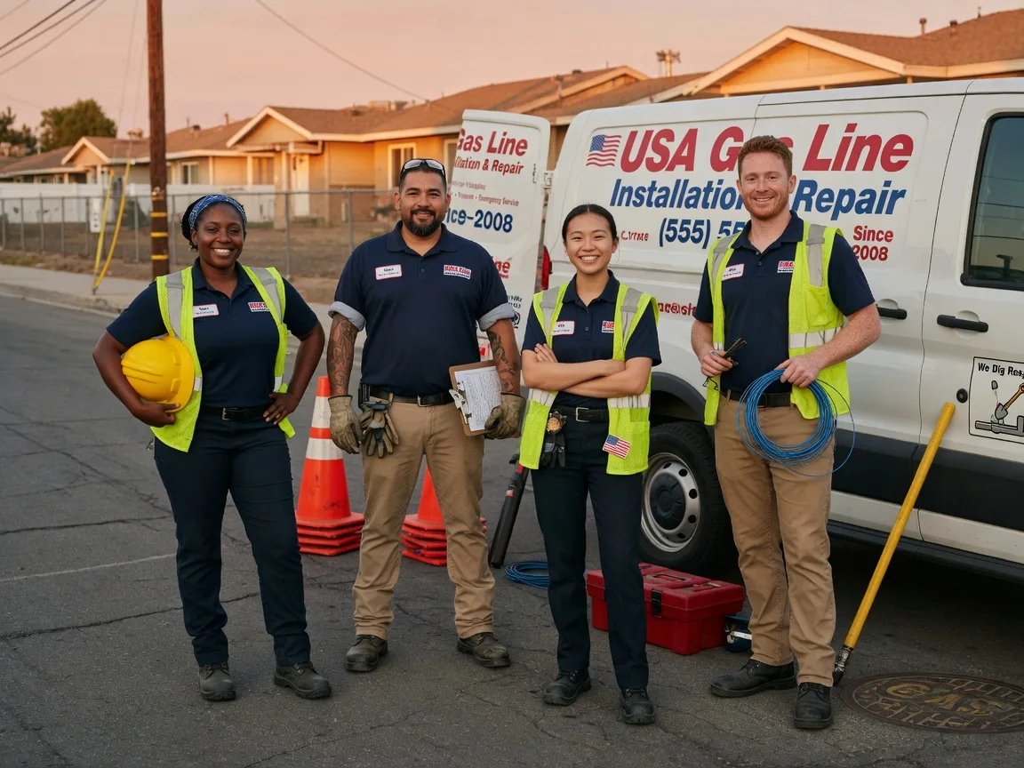 Gas Line Installation company in Bristol, VT